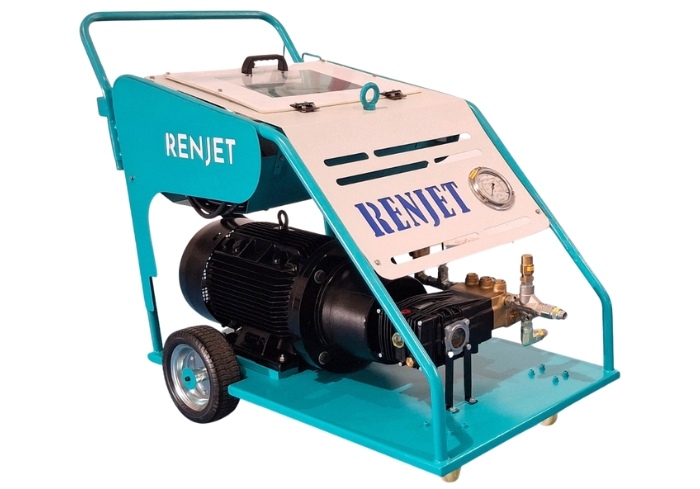 High Pressure Hydro Blasting System 20 HP (60 HZ)  (Model: JCET - 15 / 500) Titan Series